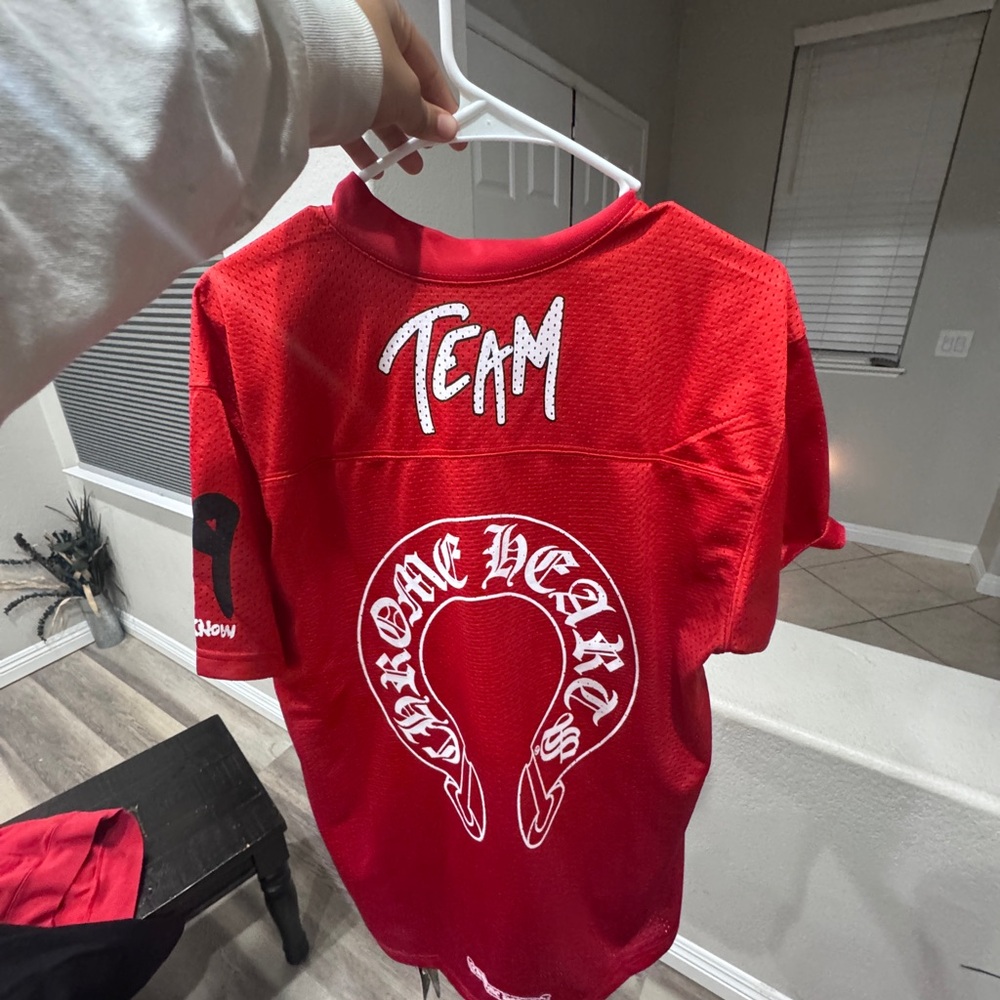 Chrome Hearts Red Mesh Apparel